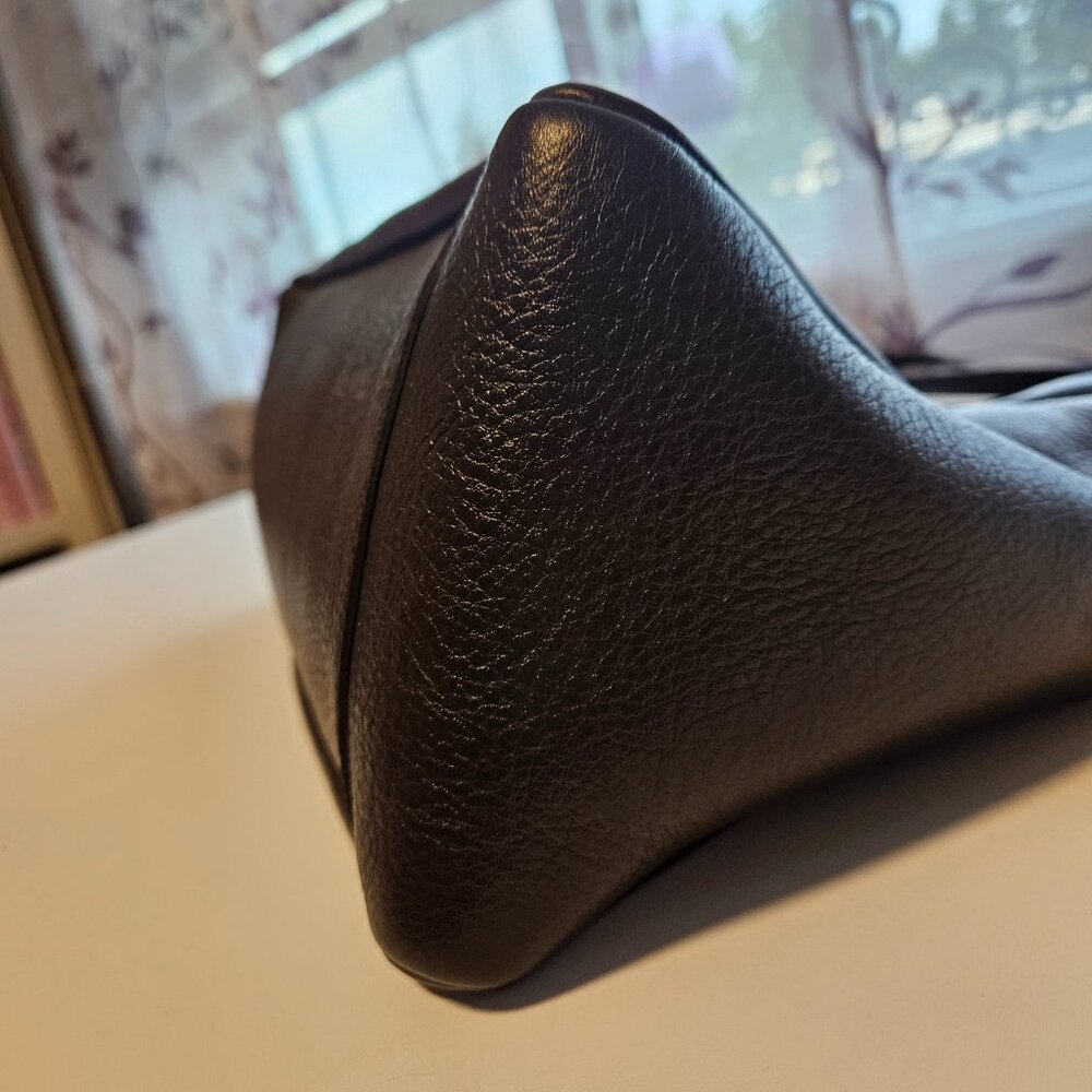 Madewell Top Handle/Crossbody Chocolate Brown Leather Bag - Picture 12 of 15